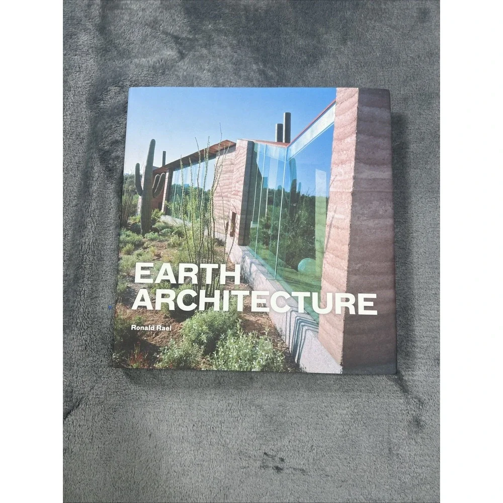 Earth Architecture Book Ronald Rael 1st Edition Illustration Princeton Press‎ HC